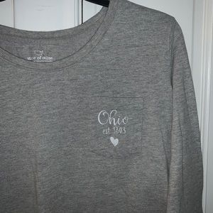 Grey Ohio Long sleeve